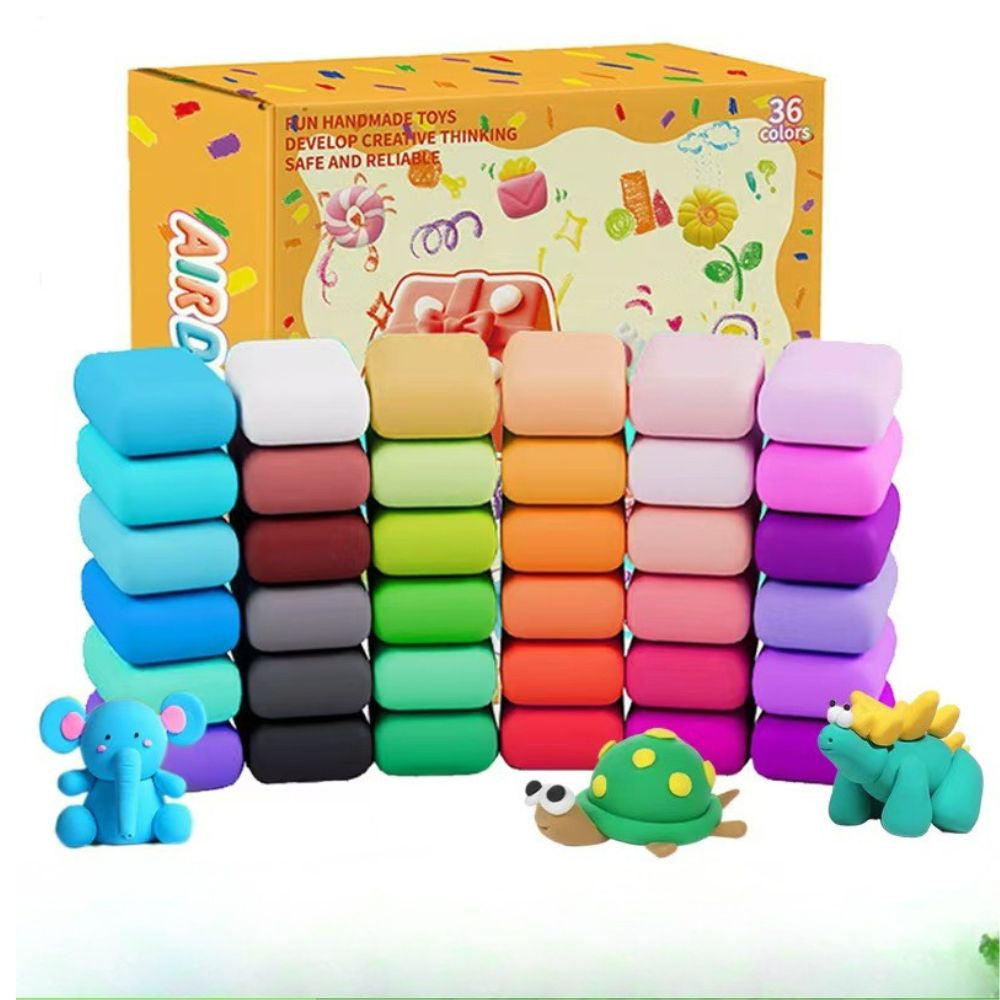 36 Colors Ultra Light Air-Dry Clay Set