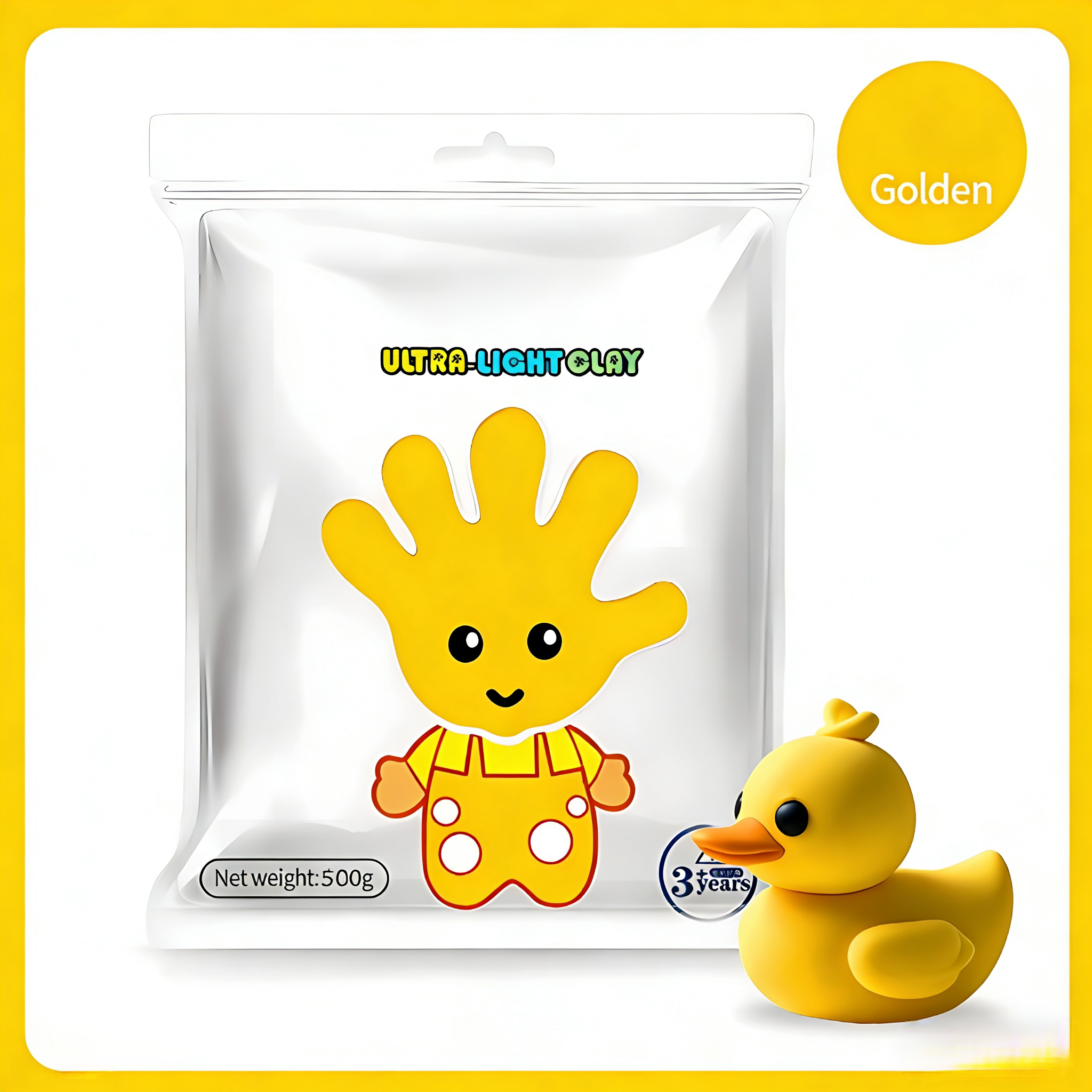 500g/Bag(1.1lbs) Ultra Light Air-Dry Clay