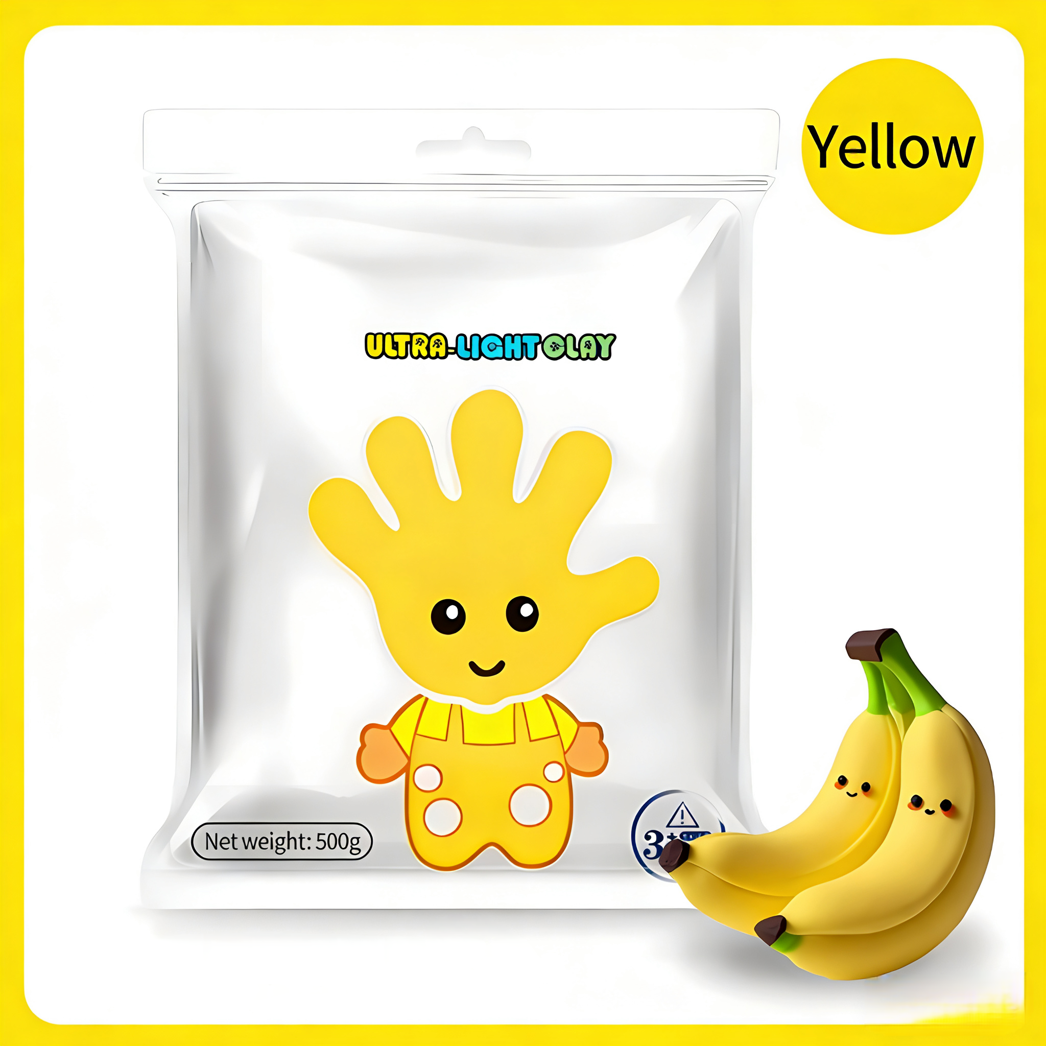 500g/Bag(1.1lbs) Ultra Light Air-Dry Clay