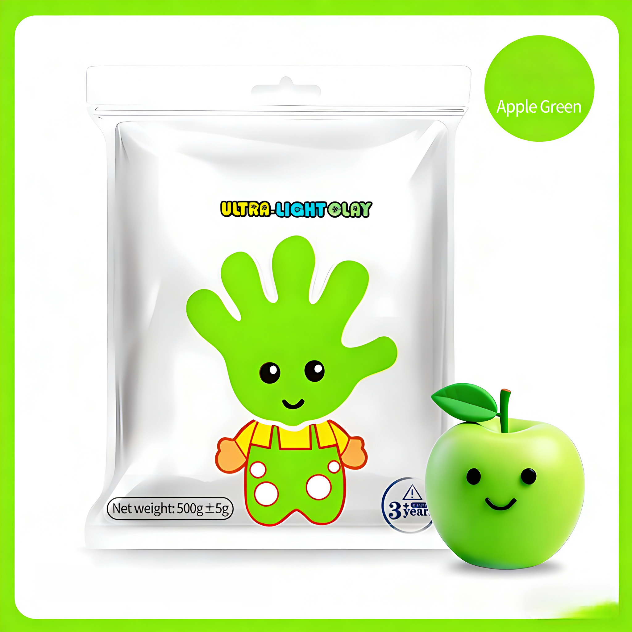 500g/Bag(1.1lbs) Ultra Light Air-Dry Clay