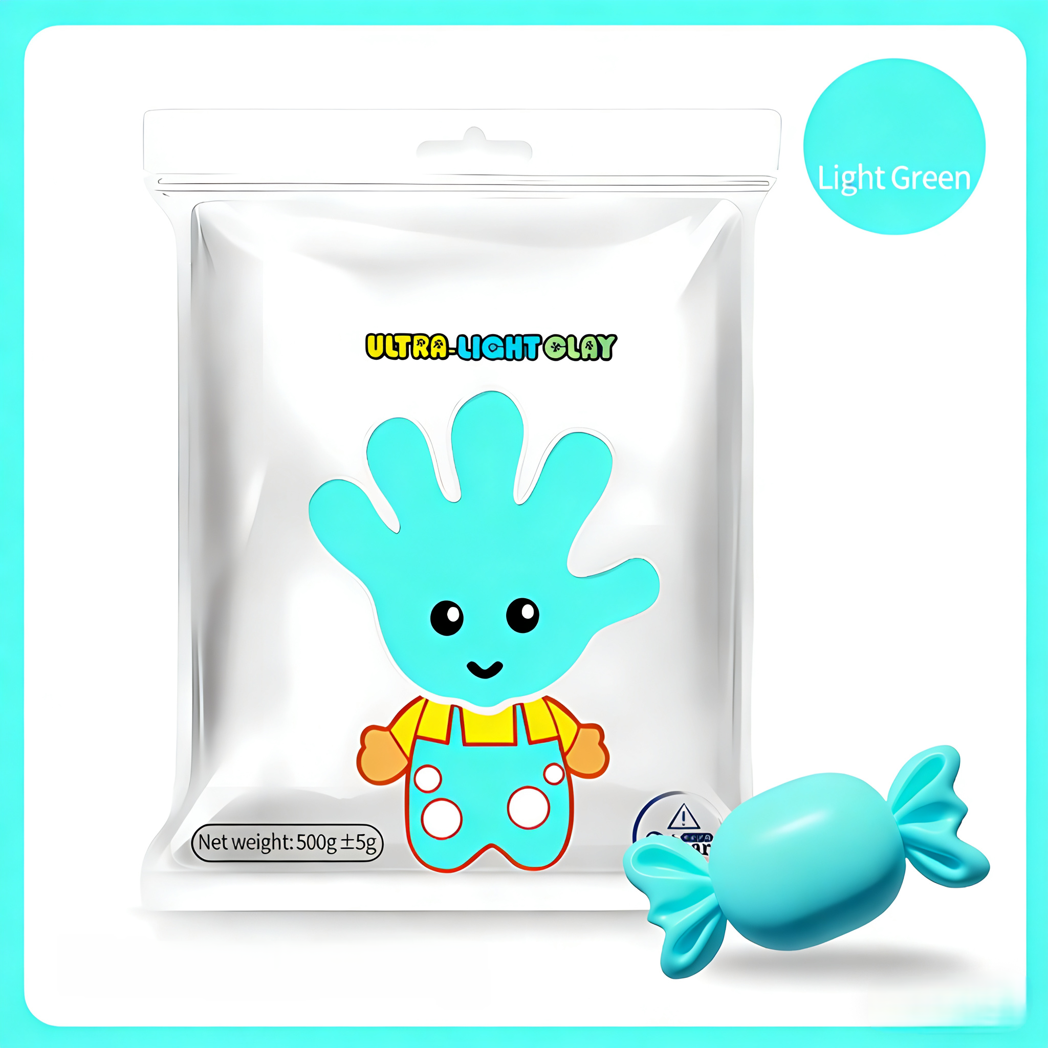 500g/Bag(1.1lbs) Ultra Light Air-Dry Clay