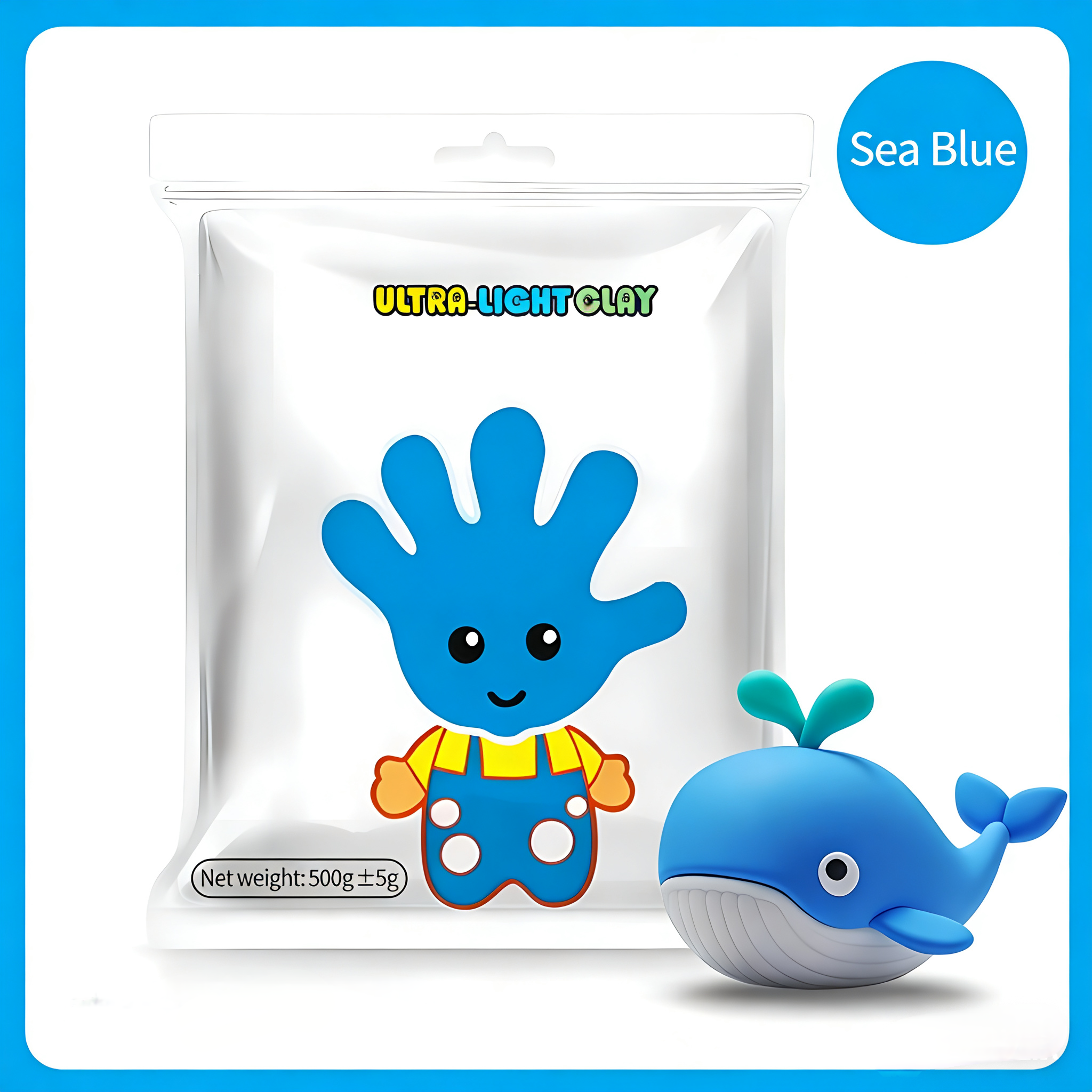 500g/Bag(1.1lbs) Ultra Light Air-Dry Clay