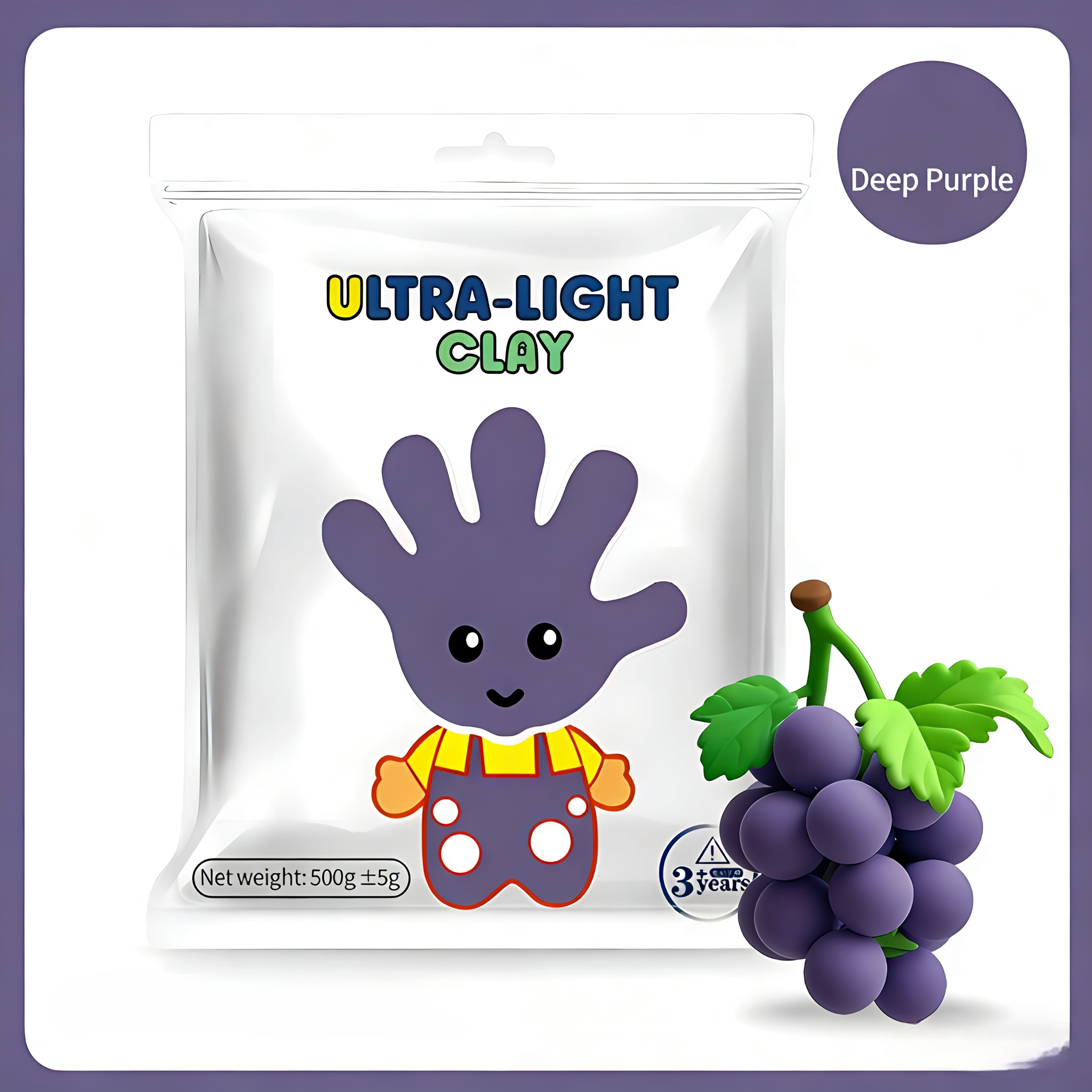 500g/Bag(1.1lbs) Ultra Light Air-Dry Clay