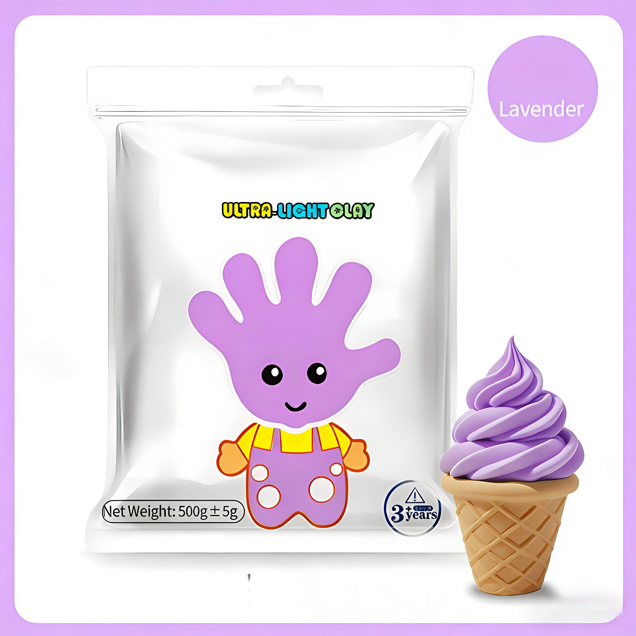 500g/Bag(1.1lbs) Ultra Light Air-Dry Clay